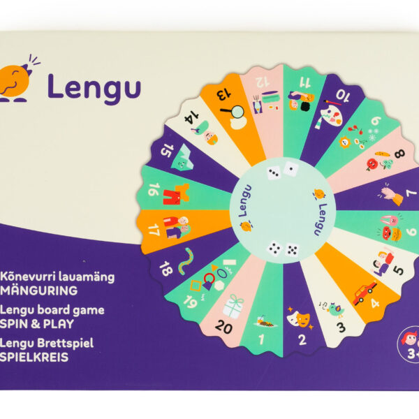 "Spin&Play" Lengu board game