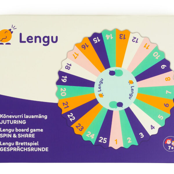 "Spin and Share" Lengu board game