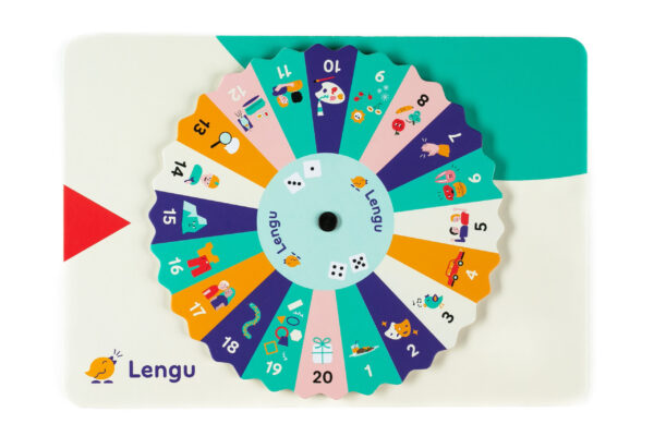 "Spin & Play" Lengu board game