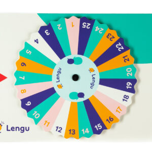 "Spin and Share" Lengu board game
