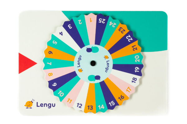 "Spin and Share" Lengu board game